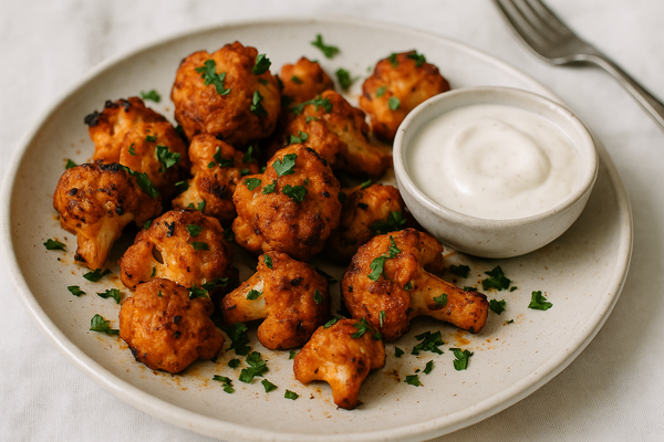 Préparez des bouchées de chou-fleur Buffalo avec votre ONYX Airfryer