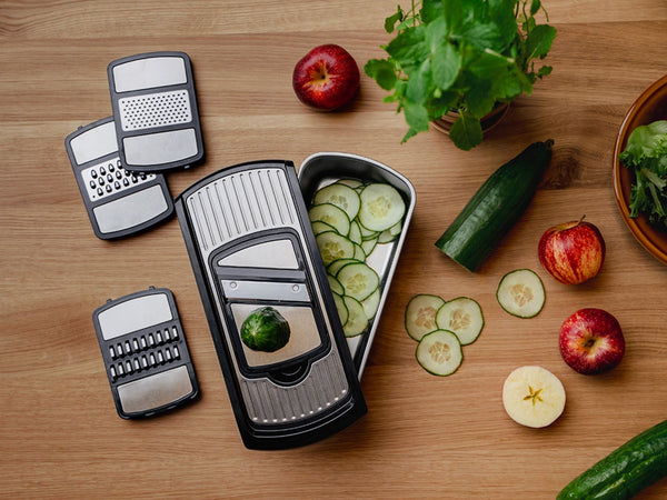 Simplifiez votre quotidien avec le coupe-légumes multifonction ONYX Cookware