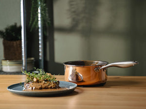COPPER HYBRID CASSEROLE ANTIADHÉSIVE 18 CM - 3