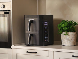 FRITEUSE À AIR CHAUD - DUAL STACK 12L - NOIR - 5