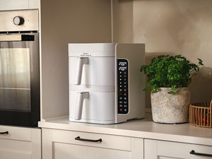 FRITEUSE À AIR CHAUD - DUAL STACK 12L - BLANC - 5
