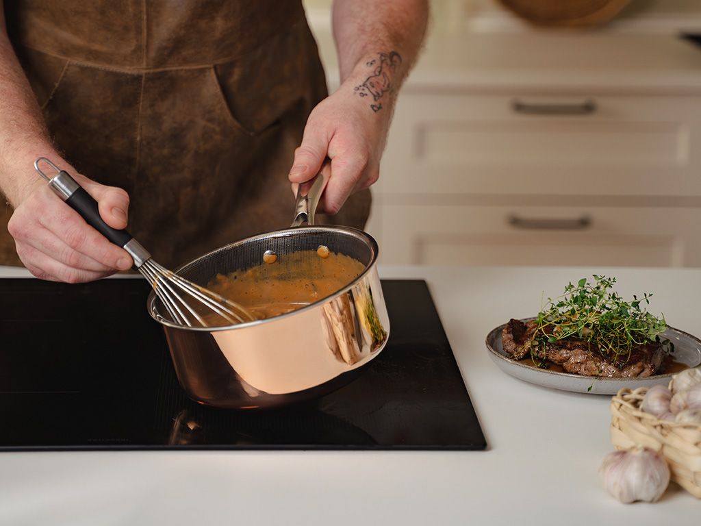 COPPER HYBRID CASSEROLE ANTIADHÉSIVE 18 CM - 5