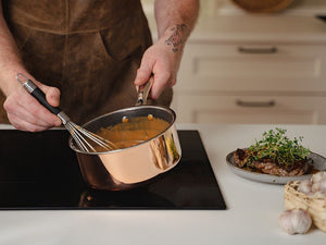 COPPER HYBRID CASSEROLE ANTIADHÉSIVE 18 CM - 5