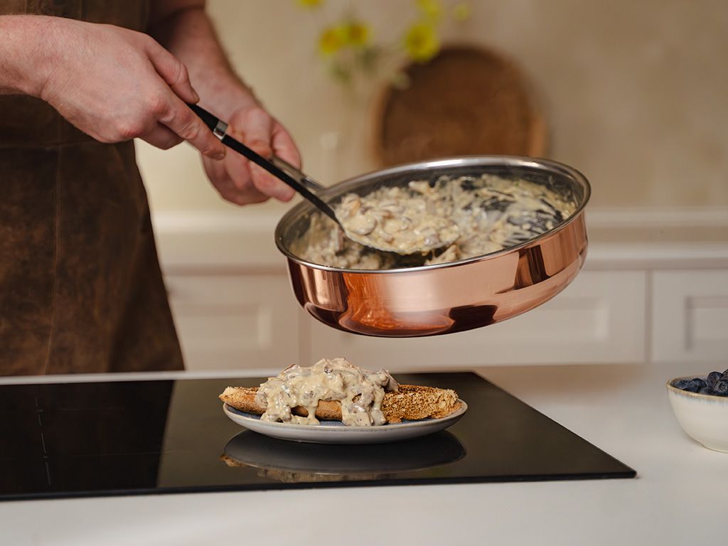 COPPER HYBRID SAUTEUSE ANTIADHÉSIVE 26 CM - 6