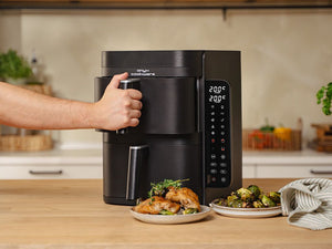 FRITEUSE À AIR CHAUD - DUAL STACK 12L - NOIR - 7