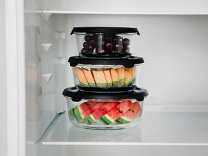 RÉCIPIENT EN VERRE SOUS VIDE ROND - COMPLET SOUS VIDE - 2