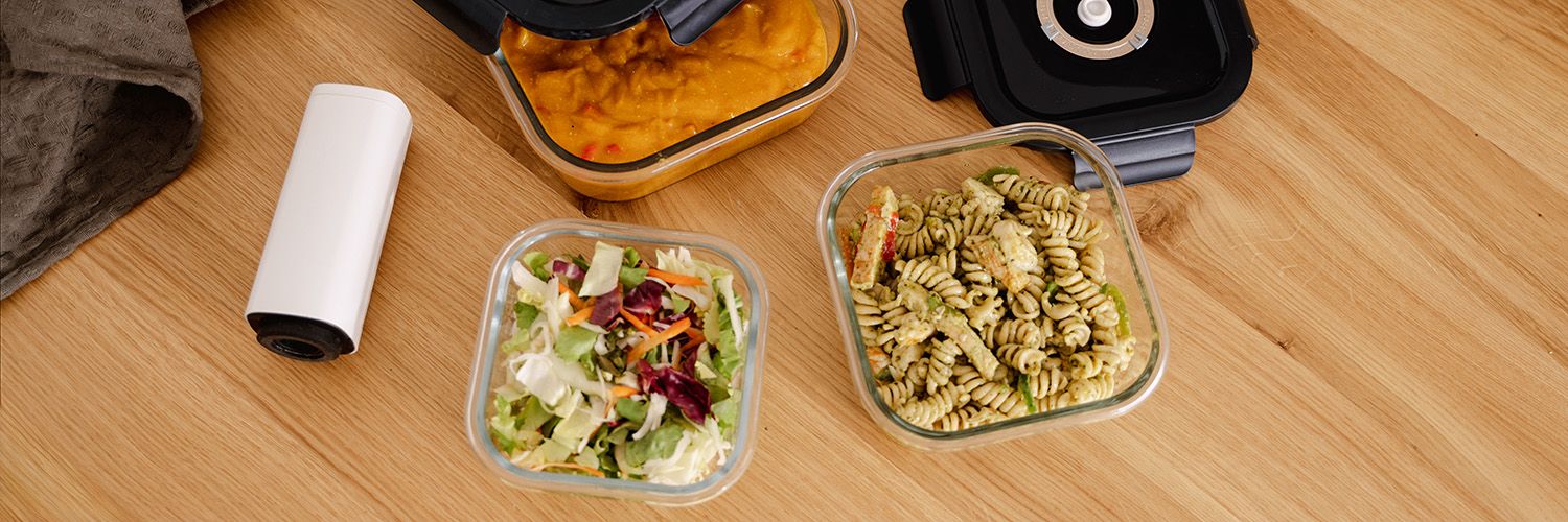 CONTENANT EN VERRE SOUS VIDE RECTANGULAIRE – 630ML