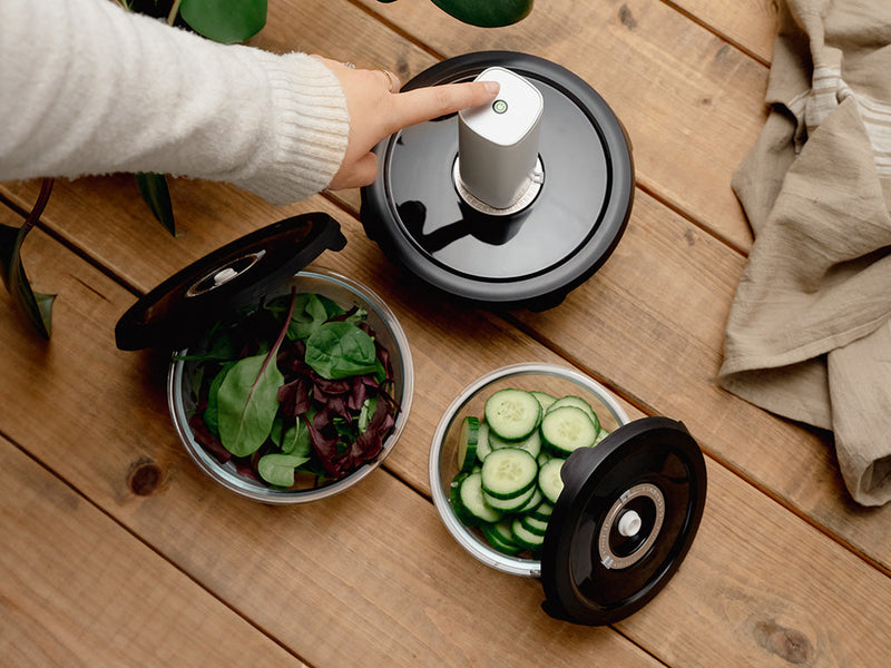 RÉCIPIENT EN VERRE SOUS VIDE ROND - SACS SOUS VIDE