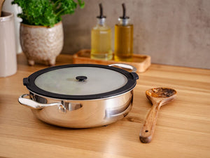 COUVERCLE DE RANGEMENT EN VERRE – 28 CM - 2