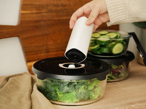 RÉCIPIENT EN VERRE SOUS VIDE ROND - COMPLET SOUS VIDE - 4