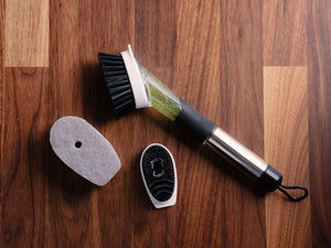 ENSEMBLE DE TÊTES DE BROSSE À VAISSELLE MIXTES - 2