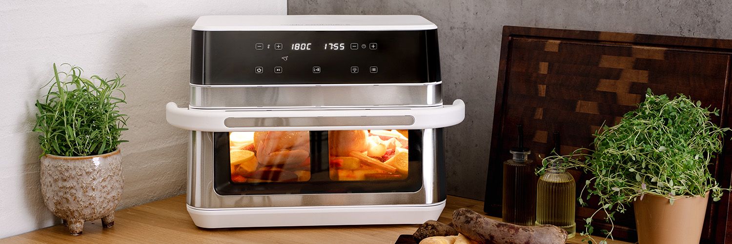 FRITEUSE À AIR CHAUD - DUAL BASKET - 12L