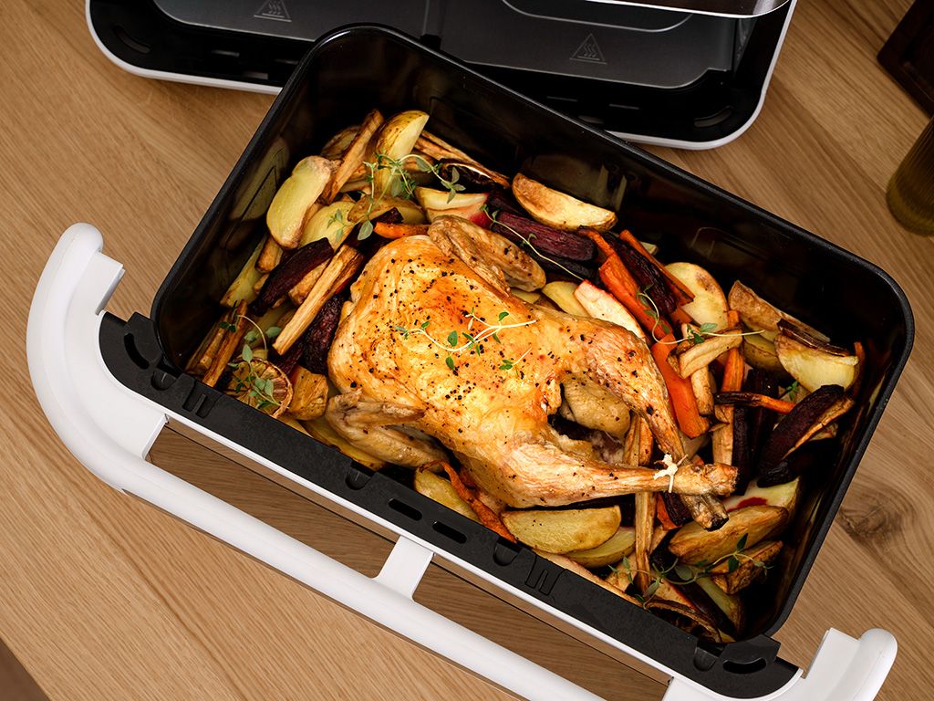 FRITEUSE À AIR CHAUD - DUAL BASKET - 12L - 8