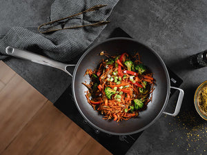 ZERO – POÊLE WOK ANTIADHÉSIVE NATURELLE 30 CM - 2