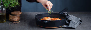 POÊLE SAUTÉ EN CUIVRE MAGMA 28 CM - 6