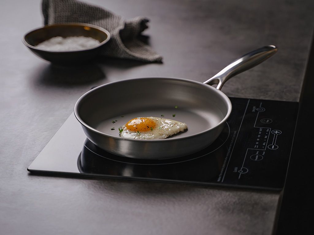 ZERO – ANTIADHÉSIF NATUREL ENSEMBLE MIXTE CASSEROLE/POÊLE - 4-PIÈCES