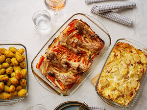 PLAT EN VERRE RÉSISTANT AU FOUR - 3.6L - 5