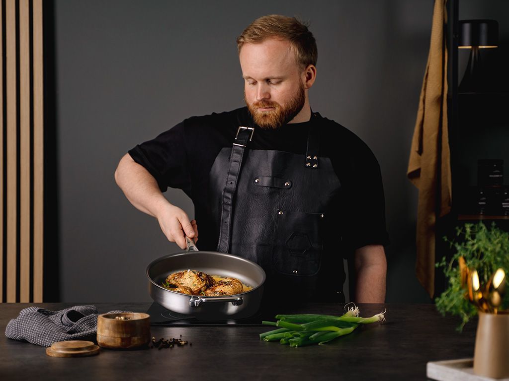 ZERO – ENSEMBLE WOK + SAUTÉ ANTIADHÉSIF NATUREL – 2 PIÈCES