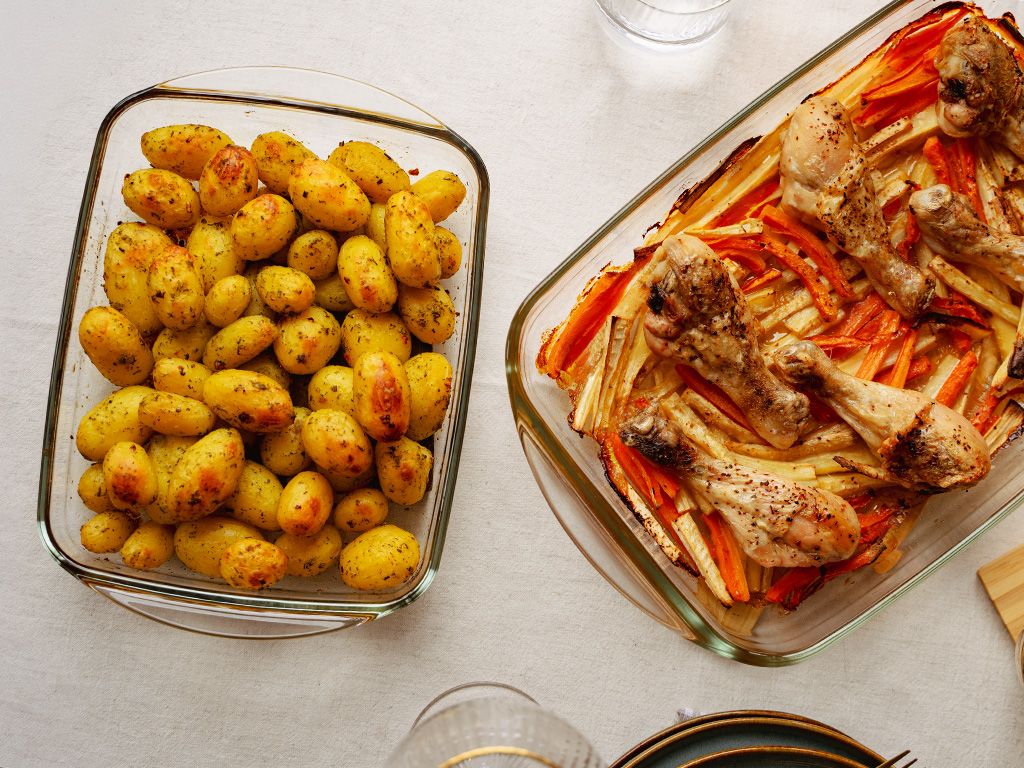 SET DE PLATS EN VERRE RÉSISTANTS AU FOUR - 4