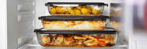 SET DE PLATS EN VERRE RÉSISTANTS AU FOUR - 10