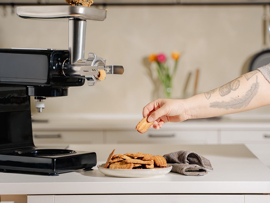 PLAQUÉ À BISCUITS POUR HACHOIR À VIANDE - 3