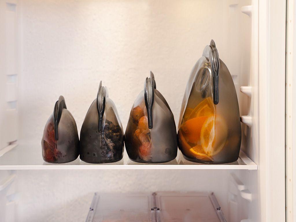 SACS DE RANGEMENT EN SILICONE ASSORTIS - 5