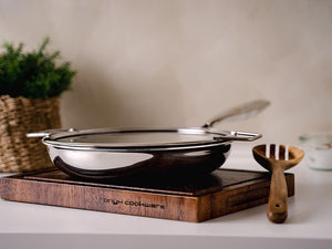 COUVERCLES EN VERRE EMPILABLES – 24/ 26/ 28 CM – 3 PIÈCES - 5