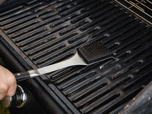 BROSSE DE NETTOYAGE BBQ EN ACIER INOXYDABLE - 3