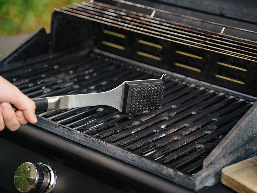 BROSSE DE NETTOYAGE BBQ EN ACIER INOXYDABLE - 4