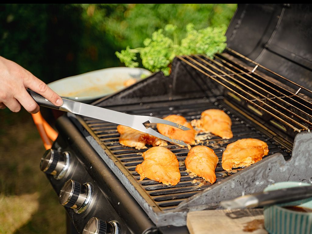 FOURCHETTE BBQ EN ACIER INOXYDABLE - 3