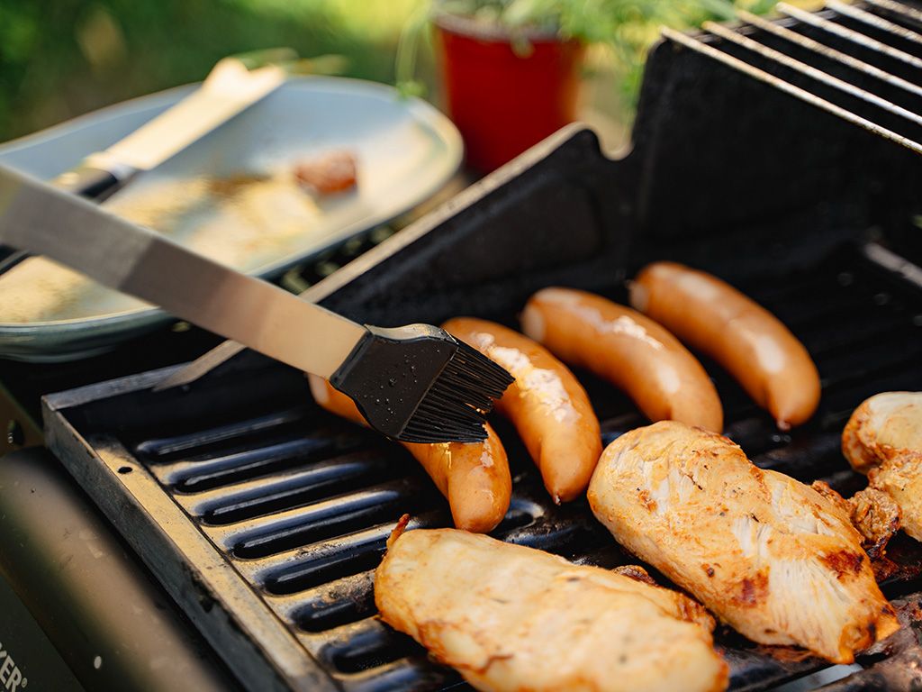 PINCEAU BBQ EN SILICONE ET ACIER INOXYDABLE - 4
