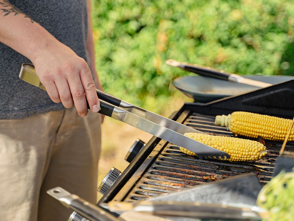 PINCE BBQ EN ACIER INOXYDABLE - 2