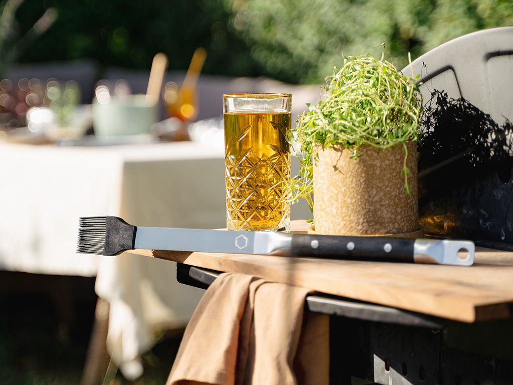 PINCEAU BBQ EN SILICONE ET ACIER INOXYDABLE - 2