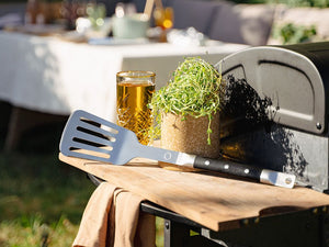 SPATULE BBQ EN ACIER INOXYDABLE - 2