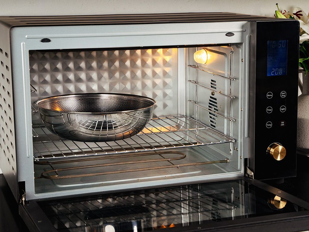 ENSEMBLE DE POÊLE À WOK AVEC POIGNÉE DÉTACHABLE 30CM - 2