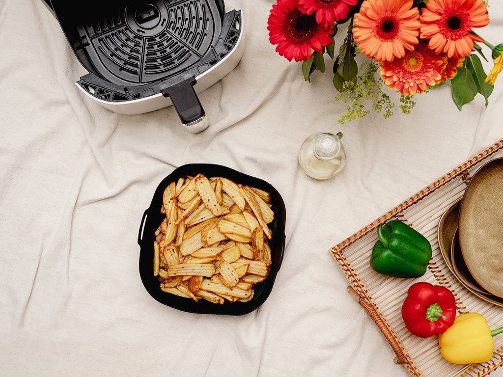 PANIER ET TAPIS POUR FRITEUSE À AIR 3-PAQUET – 5L/6L - 6