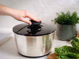 ESSOREUSE À SALADE EN ACIER INOXYDABLE