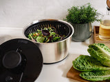ESSOREUSE À SALADE EN ACIER INOXYDABLE
