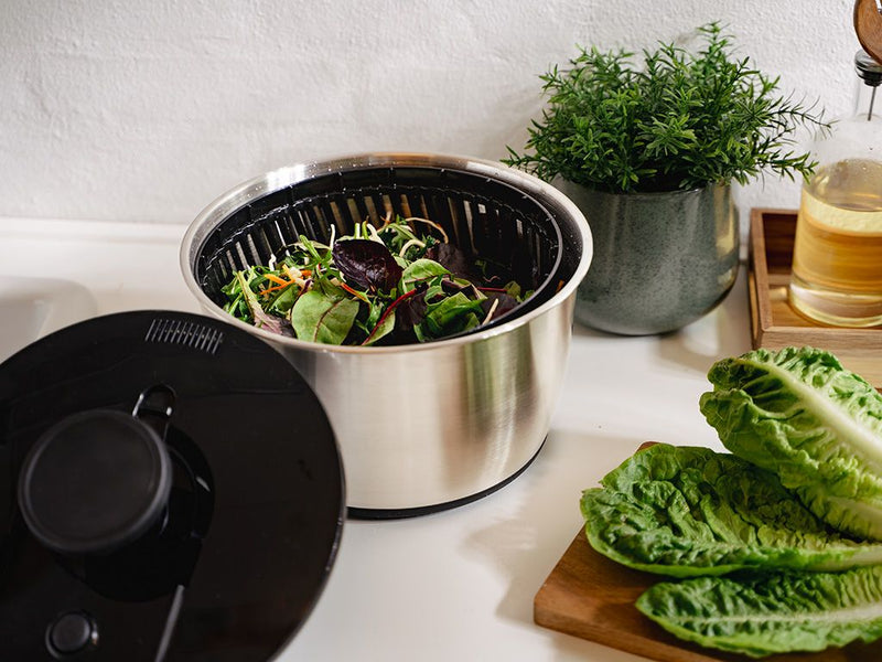 ESSOREUSE À SALADE EN ACIER INOXYDABLE
