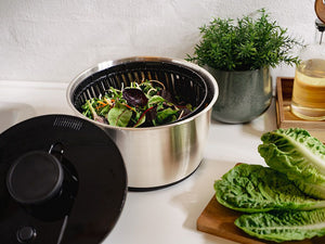 ESSOREUSE À SALADE EN ACIER INOXYDABLE