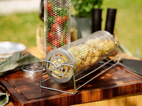 PANIER DE GRILL CYLINDRIQUE – GRAND