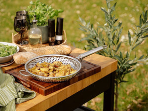 POÊLE GRILL BBQ AVEC MANCHE AMOVIBLE 28 CM - 6