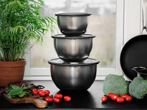 BOLS DE MÉLANGE EN ACIER INOXYDABLE – 3000ML - 5