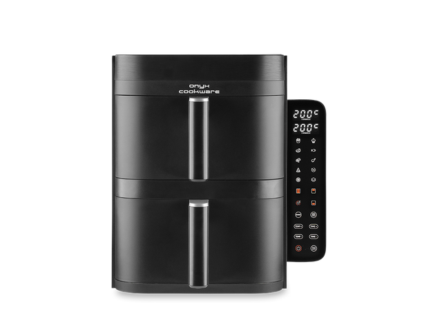 FRITEUSE À AIR CHAUD - DUAL STACK 12L - NOIR - 1