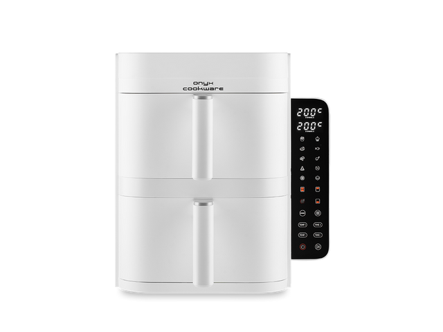 FRITEUSE À AIR CHAUD - DUAL STACK 12L - BLANC - 1