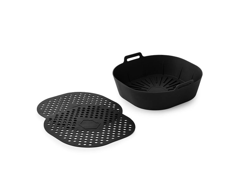 PANIER ET TAPIS POUR FRITEUSE À AIR 3-PAQUET – 4L