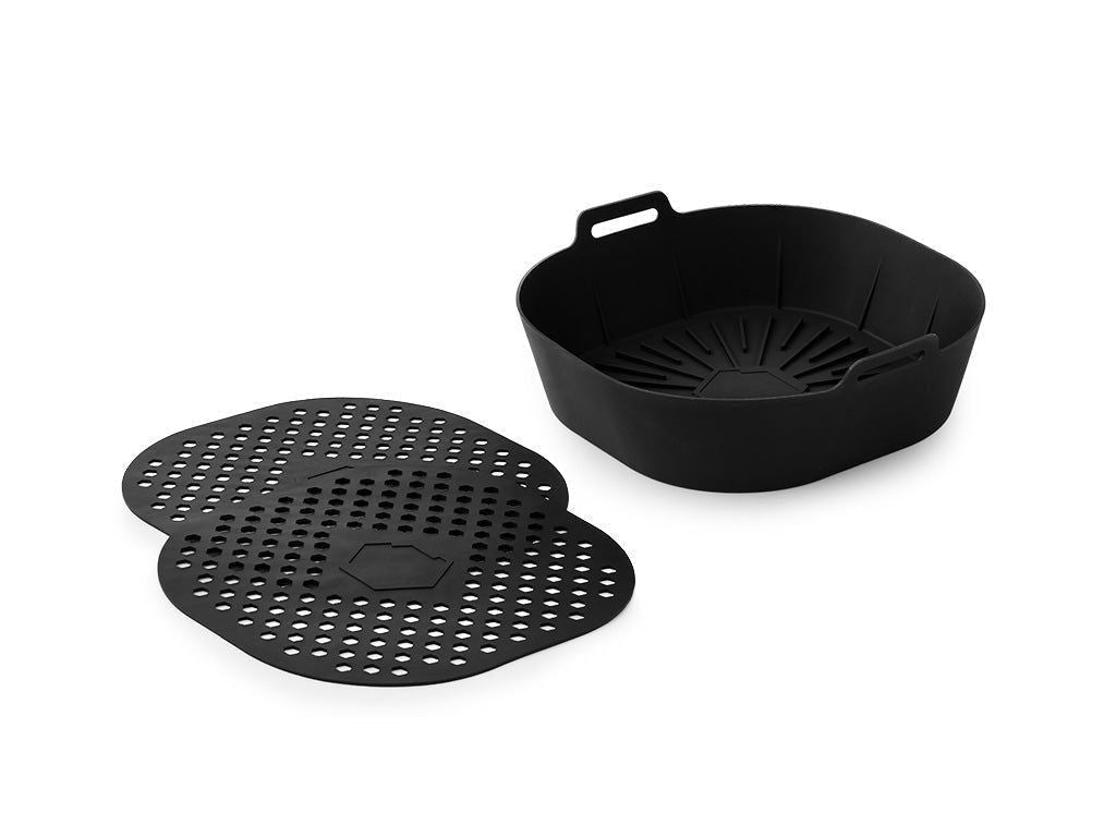 AIR FRYER LINER AND MATS 3-PACK – 8L - 1