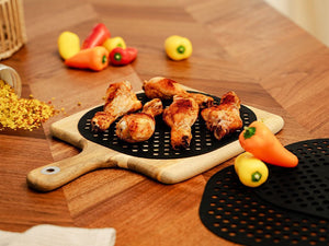 PANIER ET TAPIS POUR FRITEUSE À AIR 3-PAQUET – 8L - 3