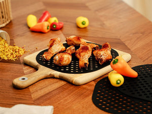 PANIER ET TAPIS POUR FRITEUSE À AIR 3-PAQUET – 8L
