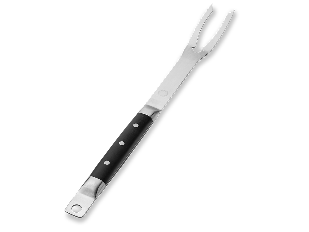 FOURCHETTE BBQ EN ACIER INOXYDABLE - 1